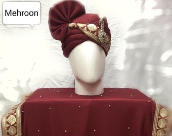Wedding turban | safa for Indian wedding | Royal wedding safa turban, Barati turban & exclusive wedding collection|sherwani for men