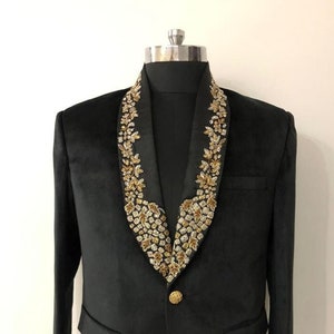 Hand Embroidered Fancy Tuxedo Suit For Men | Wedding wear tuxedo suit for men | Embroidered Tuxedo Suit For Men |Wedding Wear Tuxedo for Men