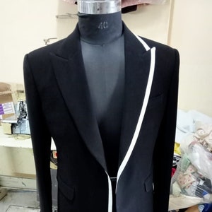 CUSTOM FIT Handmade Fancy Suit For Men | Wedding wear tuxedo suit for men | Embroidered Tuxedo Suit For Men|Wedding Wear Tuxedo for Men