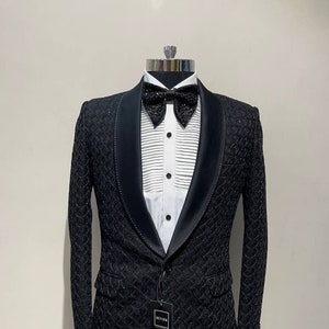 Handmade Textured Fancy Tuxedo Suit For Men | Wedding wear tuxedo suit for men | Embroidered Tuxedo Suit For Men|Wedding Wear Tuxedo for Men