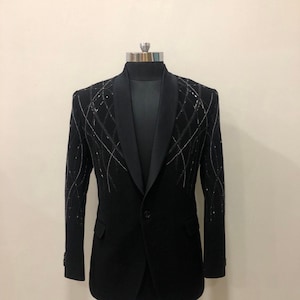 Hand Embroidered Fancy Tuxedo Suit For Men | Wedding wear tuxedo suit for men | Embroidered Tuxedo Suit For Men |Wedding Wear Tuxedo for Men