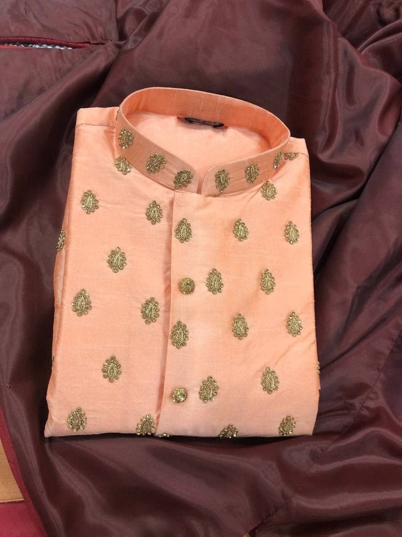 mens wedding wear kurta pajama set|indian wedding wear outfits for men|indian kurta Hand Embroidered mens kurta pajama set