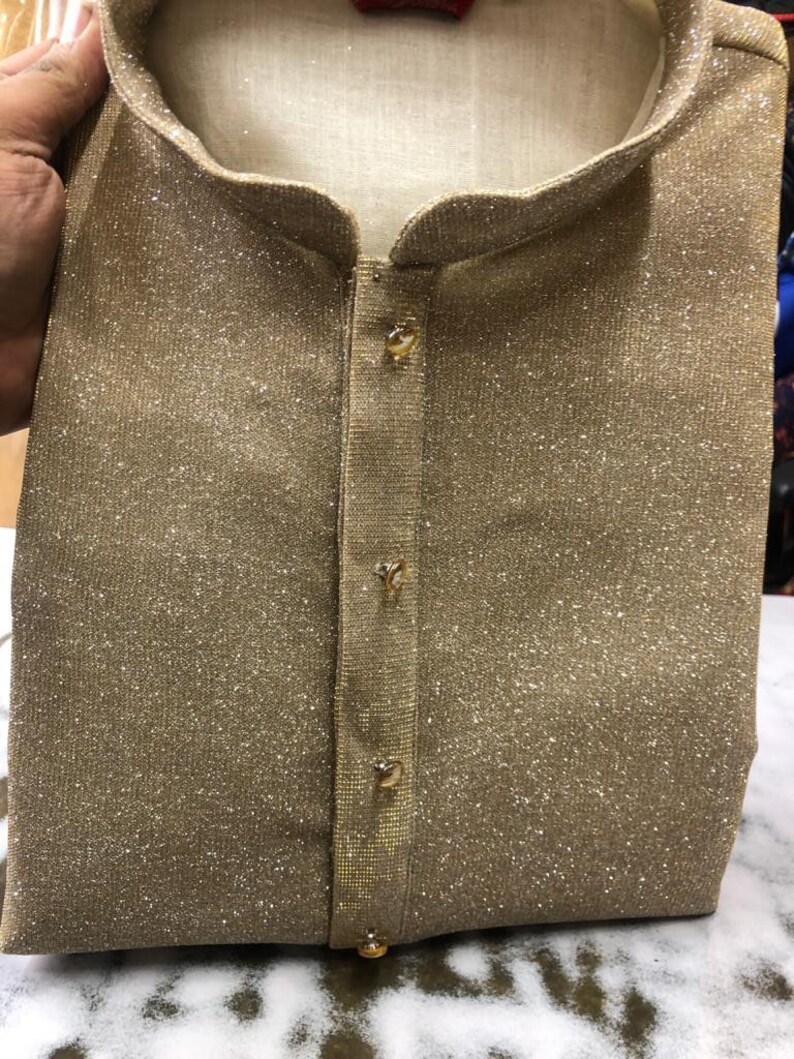 Mens kurta pyjama set Handmade Shimmer Kurta pajama set