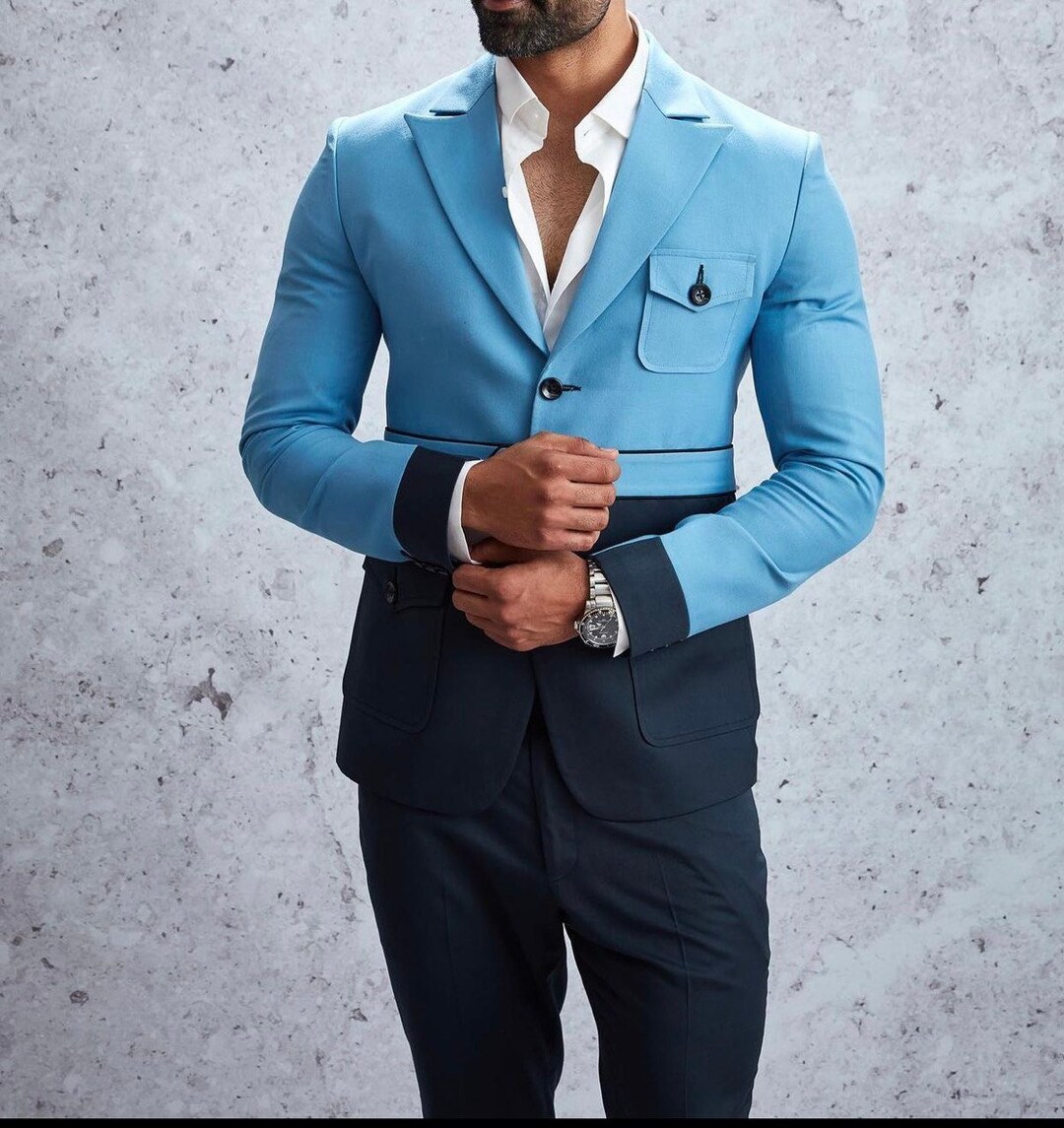Stylist Jacket CUSTOM FIT Tailor Made Designer Blazer | Stylist Jacket for Men ...