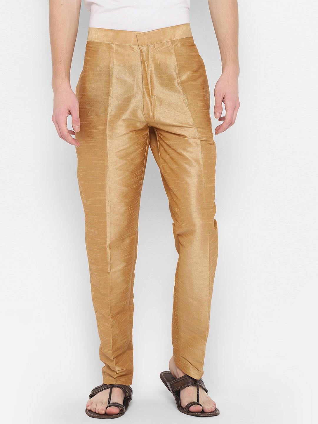 Mens raw silk pants Clearance