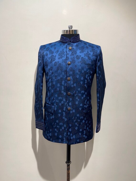 Jodhpuri printed coat best sale