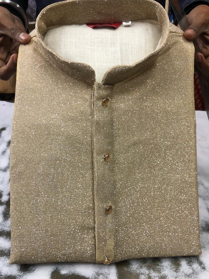 Mens kurta pyjama set Handmade Shimmer Kurta pajama set
