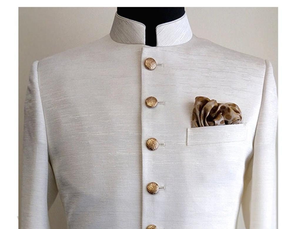 Indian Sherwani for Men mens Solid Indian Sherwani Outfit for - Etsy