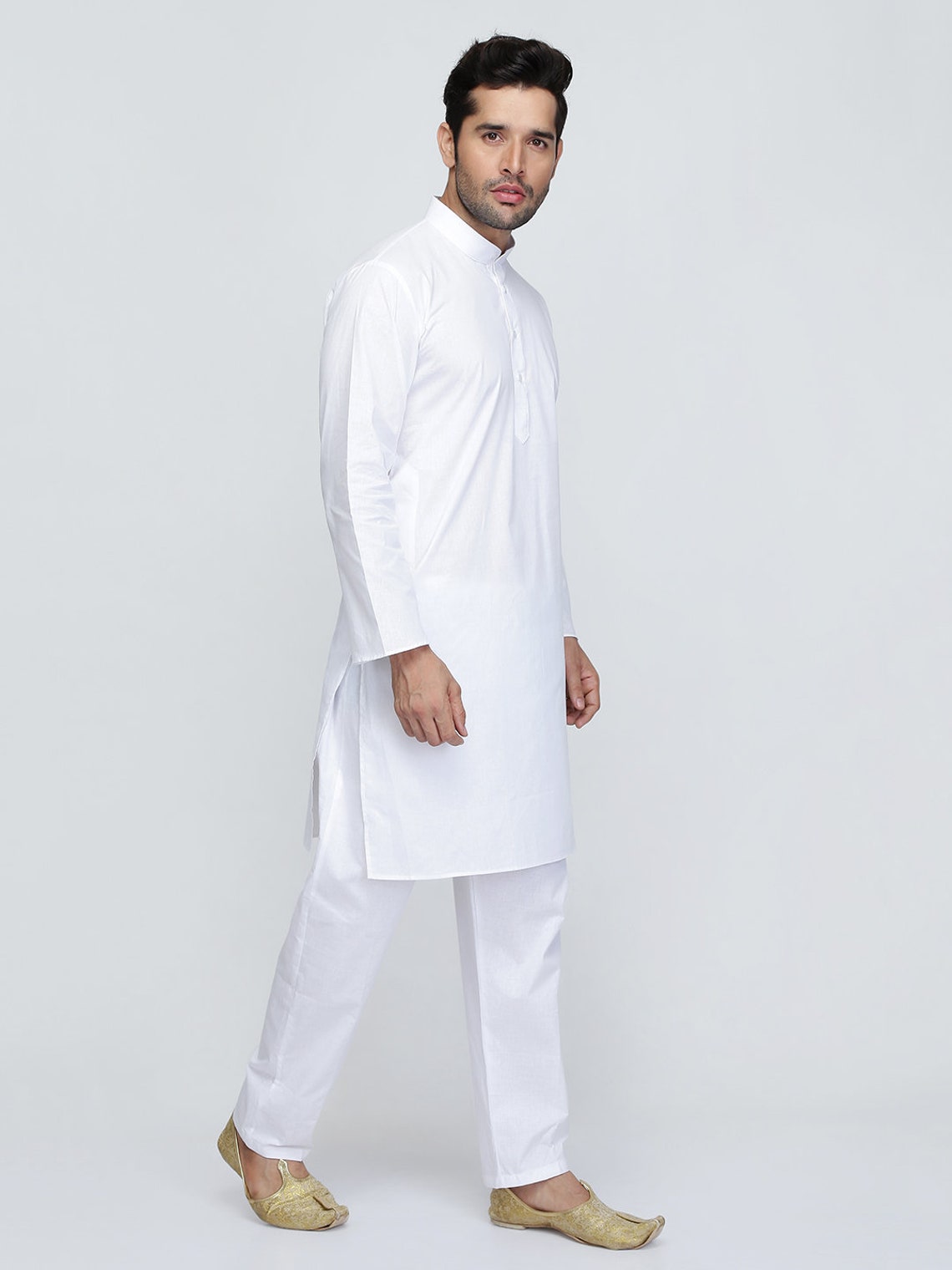 Mens Kurta Pajama Set mens Wedding Wear Kurta indian Kurta Etsy