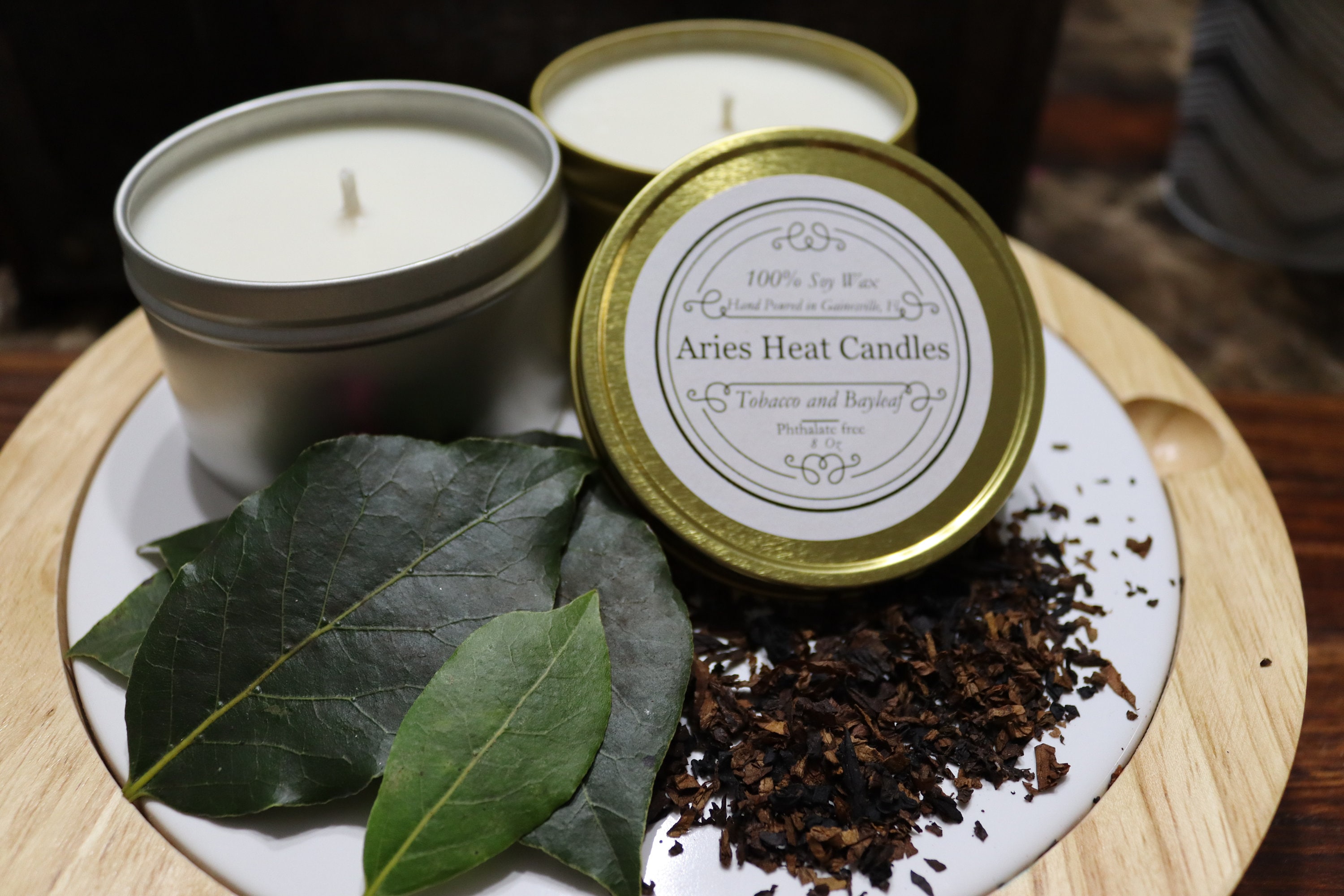 キャンドル Cleanse &co. Candles Aries Pink Opal Crystal Candle – supported & worthy | Cleanse & Co