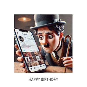 Biglietto di buon compleanno Charlie FB