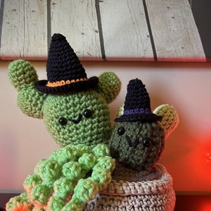 PATTERN- Mini Witch Hats (PDF download)