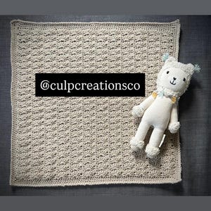 Shell Stitch Crochet Baby Blanket Pattern (downloadable PDF) - Etsy