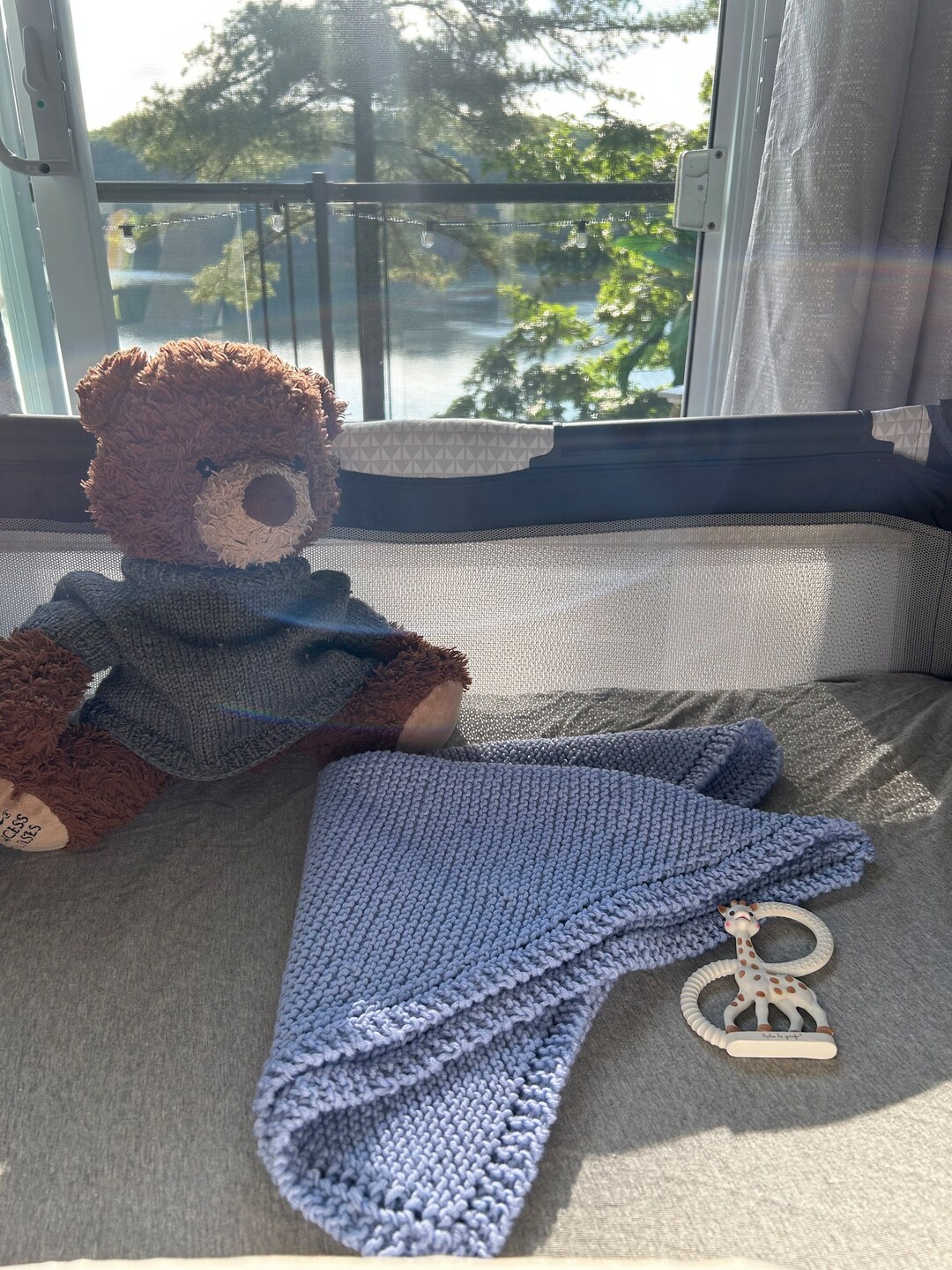 PATTERN Corner to Corner Knit Blanket ( PDF Download) Etsy