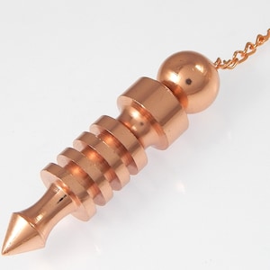 Chamber Pendulum, Copper/Brass Metal Pendulum, Meditation Pendulum, Healing Dowsing Pendulum, Dowsing Divination Pendulum. SALE