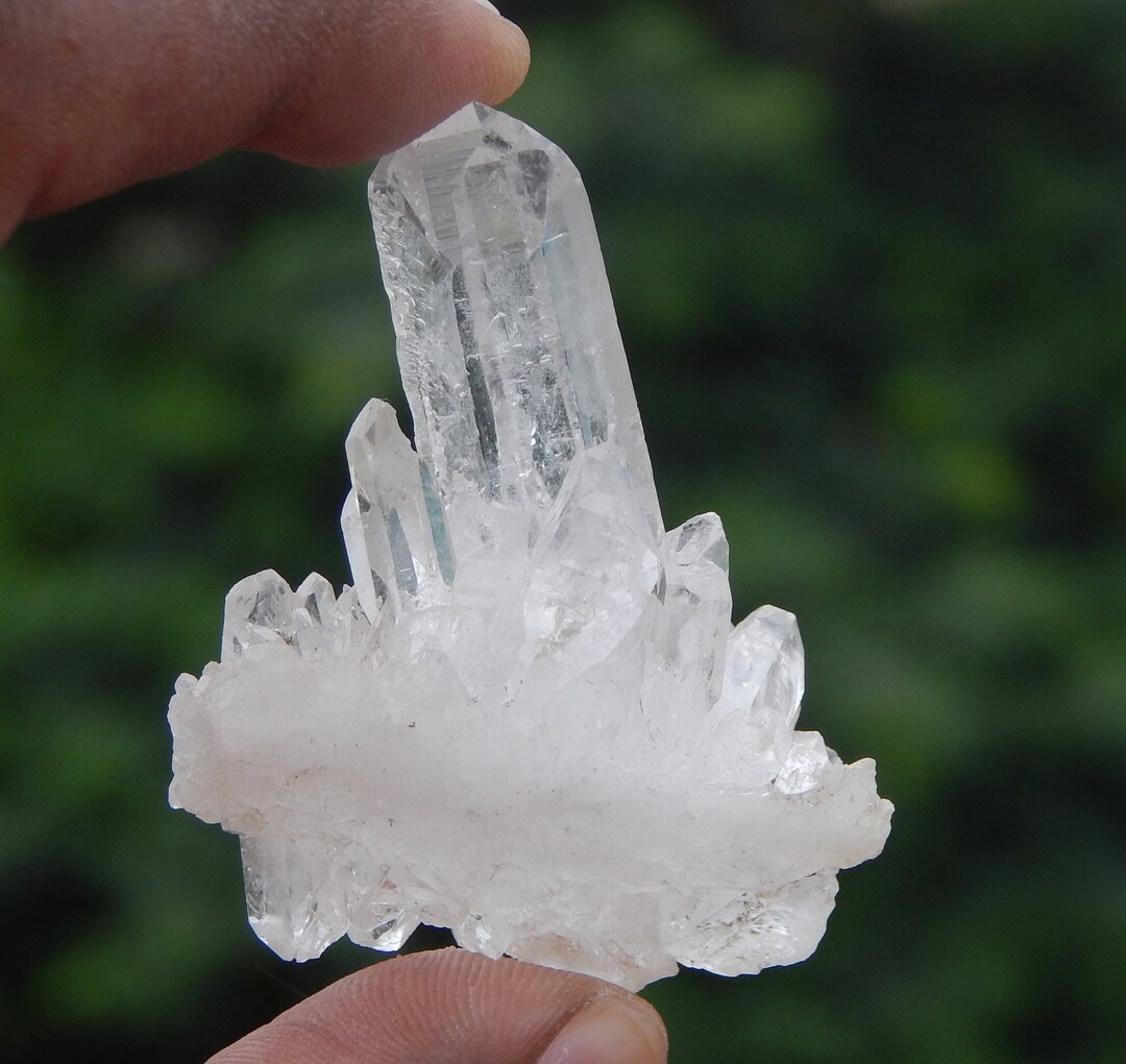 10 Stelle Di Quarzo Ialino Naturali Intagliate A Mano - 13mm - Cristalli Per Reiki E Guarigione