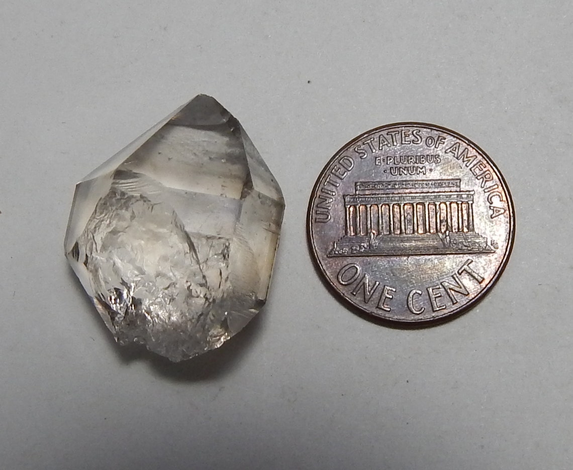 American Herkimer Diamond Stone Rough Herkimer Diamond Etsy