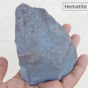 Hematite Stone, Rough Hematite Gemstone, Raw Hematite Stone, Natural Hematite Crystal, Hematite Healing Gemstone. SALE