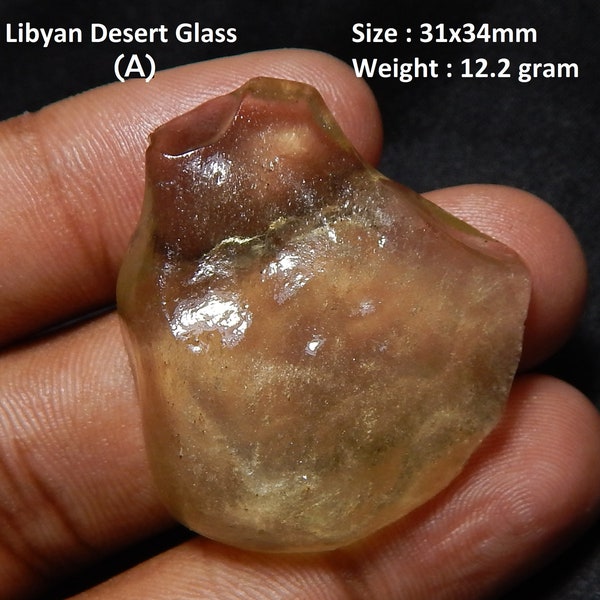 Libyan Desert Glass, Raw Libyan Tektite, Libyan Gold Tektite, Libyan Desert Crystal, Great Sand Sea glass, Golden Tektite, Rock of the God.