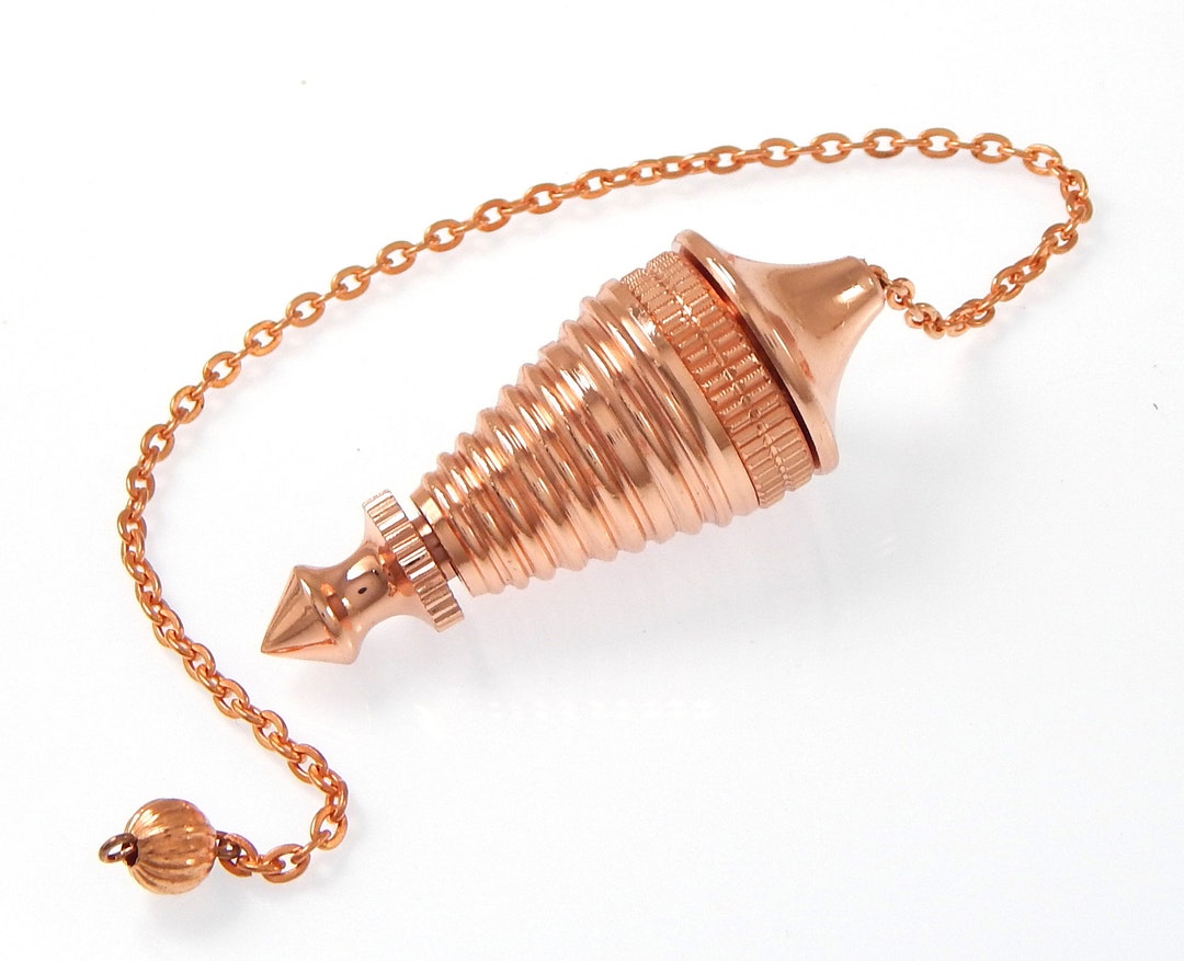 COPPER VORTEX PENDULUM / Divination / Dowsing / Spiritual