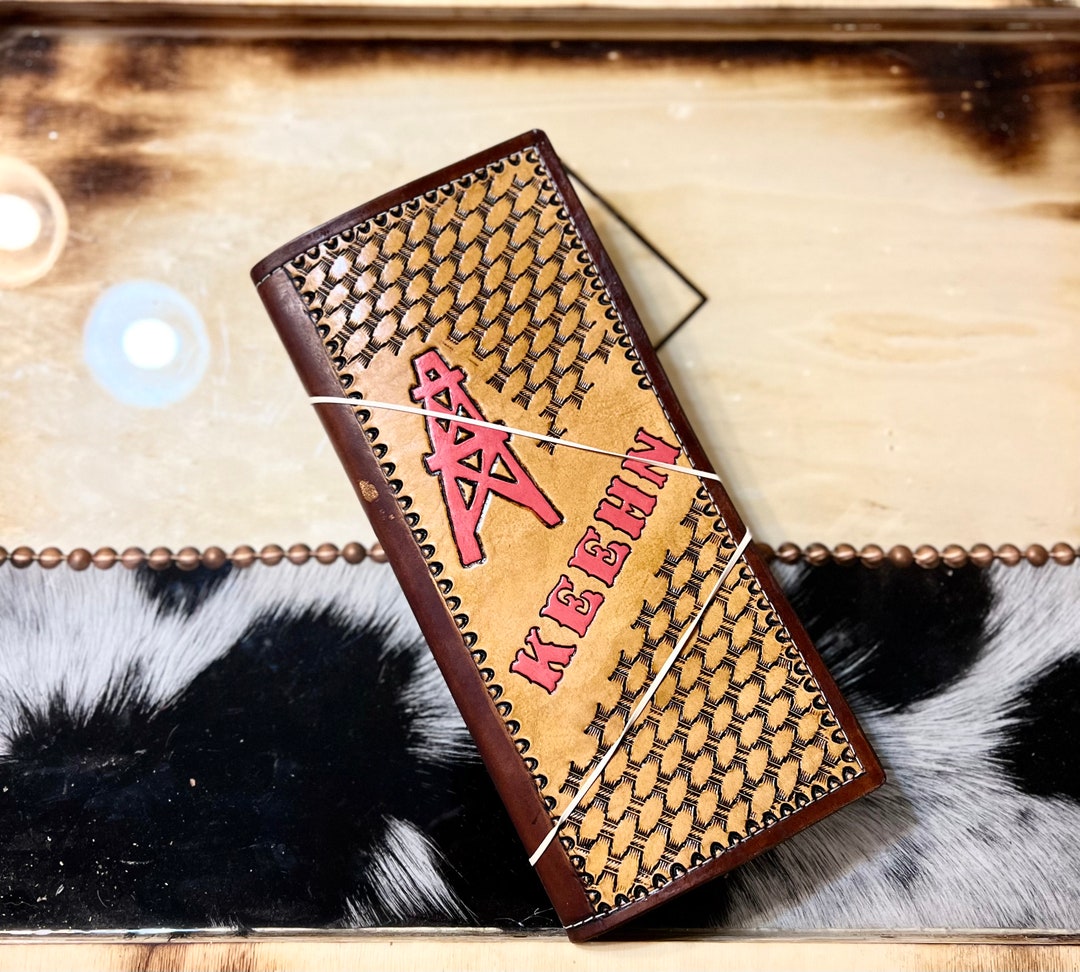 Oilfield Tally Book Cover Etsy