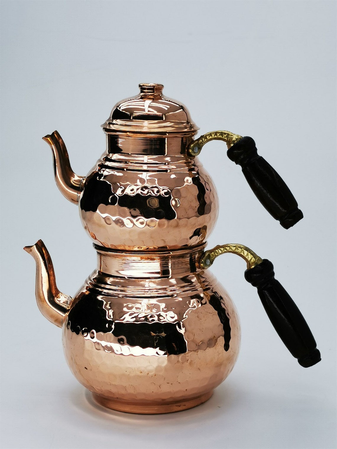 Handmade Copper Teapot Turkish Copper Teapot Engraved Floral Etsy