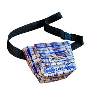 Handgemaakte Upcycled Mini Flap Bag