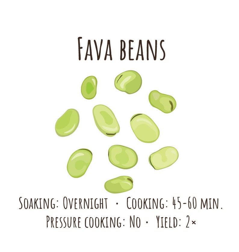 Bean cooking guide - Soaking and cooking times - Infographic poster - Vegan protein sources - Digital download image 4