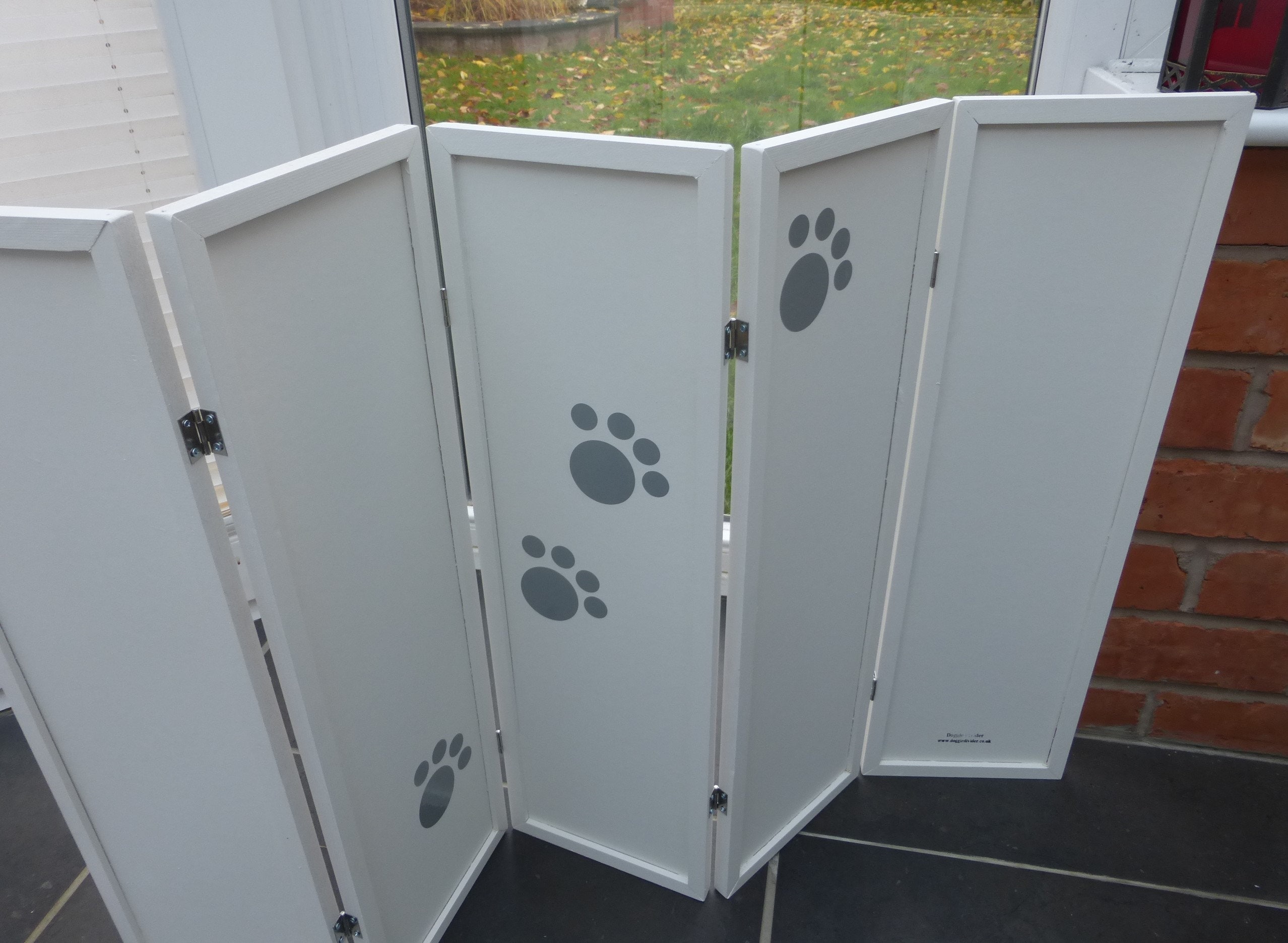 White Standard Height Doggie Divider Room Divider Pet Etsy UK
