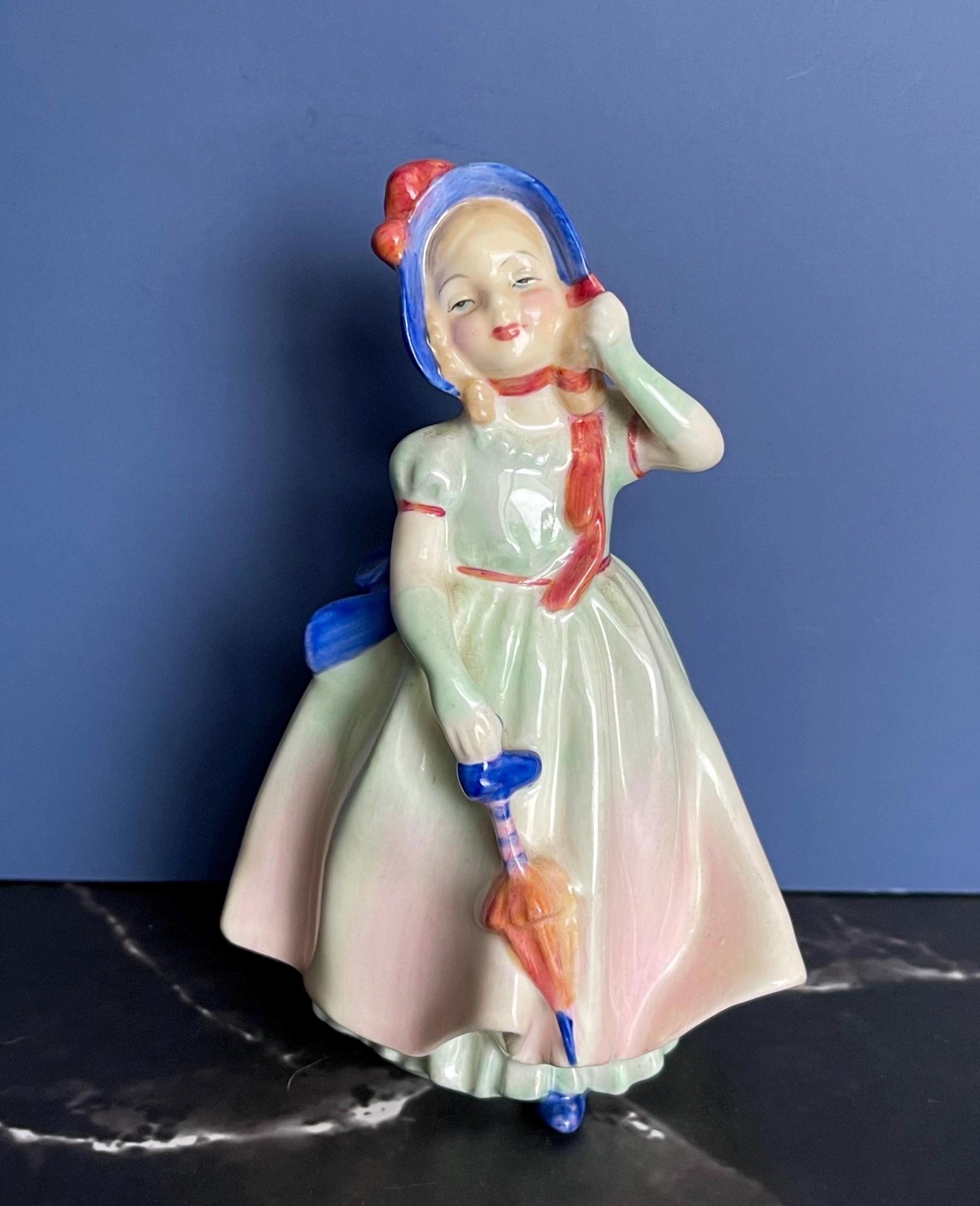 ロイヤルドルトン フュギリン Babie MINT Adorable Vintage Royal Doulton Figurine - Babie HN 1679
