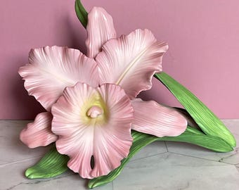 Lenox Rubrum Lily ~ Fine Bone China~lilium Speciosum ~ Hand