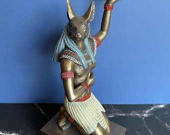 Large Egyptian Anubis Statue - Pacific Giftware
