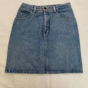 00s archive goa denim zip skirt gimmick