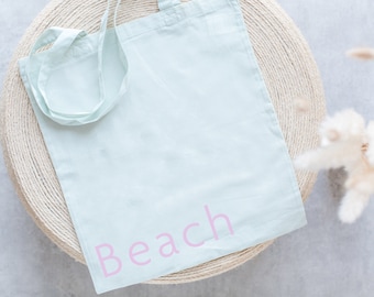 Bolsa de algodón / bolsa de yute "Alphabet"