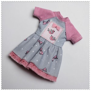 1/6 dolls, Clothes for Blythe, Pullip, 30 cm, Dress, Dress, Coctail Dress