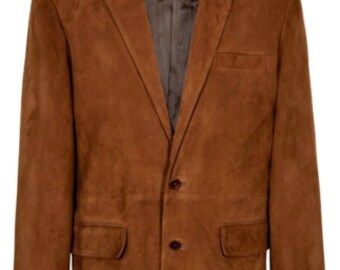 suede blazer jacket mens
