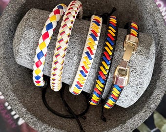 pulsera colombiana, manillas colombianas,