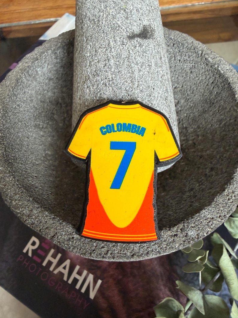 Imanes Colombia, Magnetos Colombianos camiseta # 7