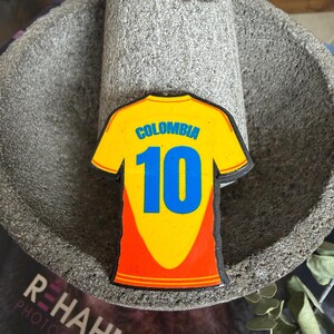 Imanes Colombia, Magnetos Colombianos camiseta # 10