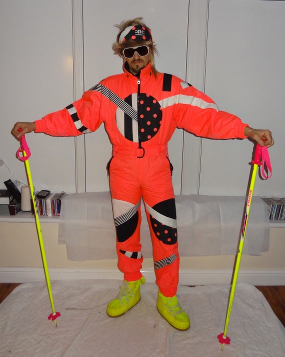 HENRY DUVILLARD Retro Vintage 80's 90's Ski Suit