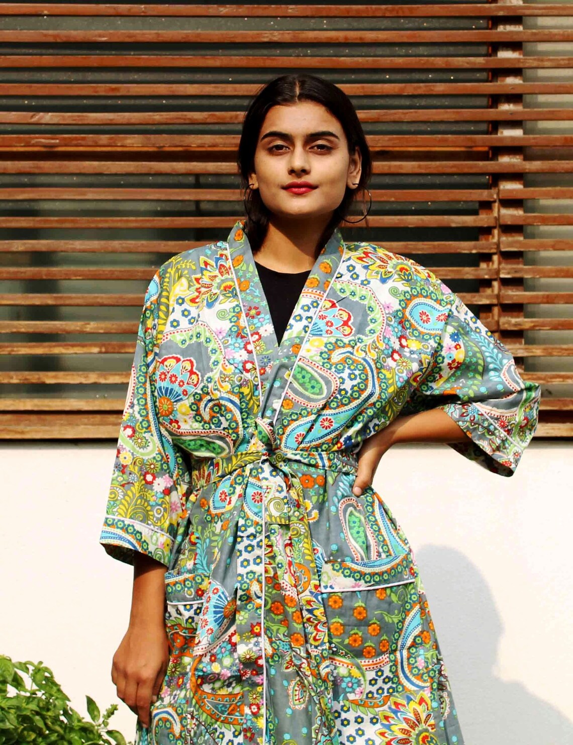 Paisley Print Dress Paisley Kimono Paisley Dress Fairy Etsy