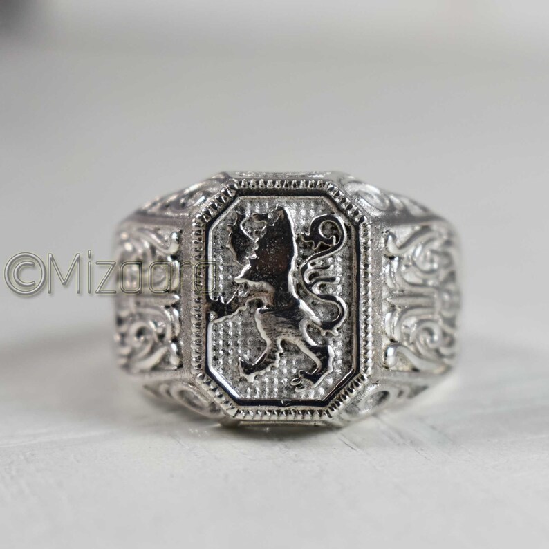 Lion of Judah Ring 925 Sterling Silver Jewelry Lion of Judah Etsy