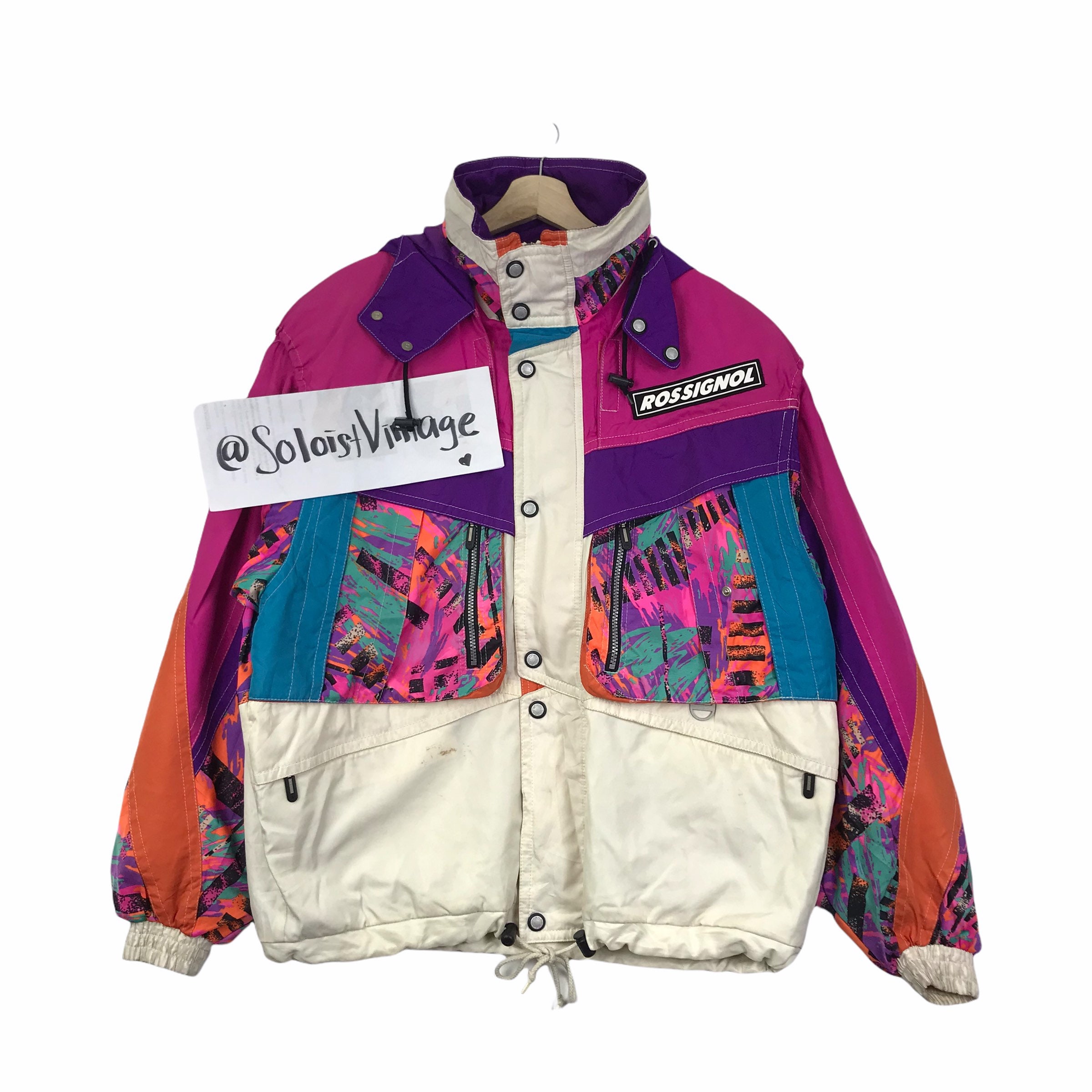 ROSSIGNOL SKI Outdoor Multicolor Heavy Jacket UK