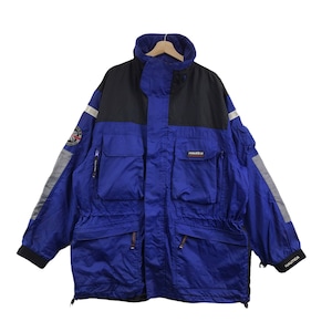 Vintage NAUTICA COMPETITION Sailing Gear Blue Bomber Jacket