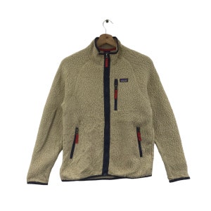PATAGONIA Retro-X Beige Sherpa Fleece Sweater