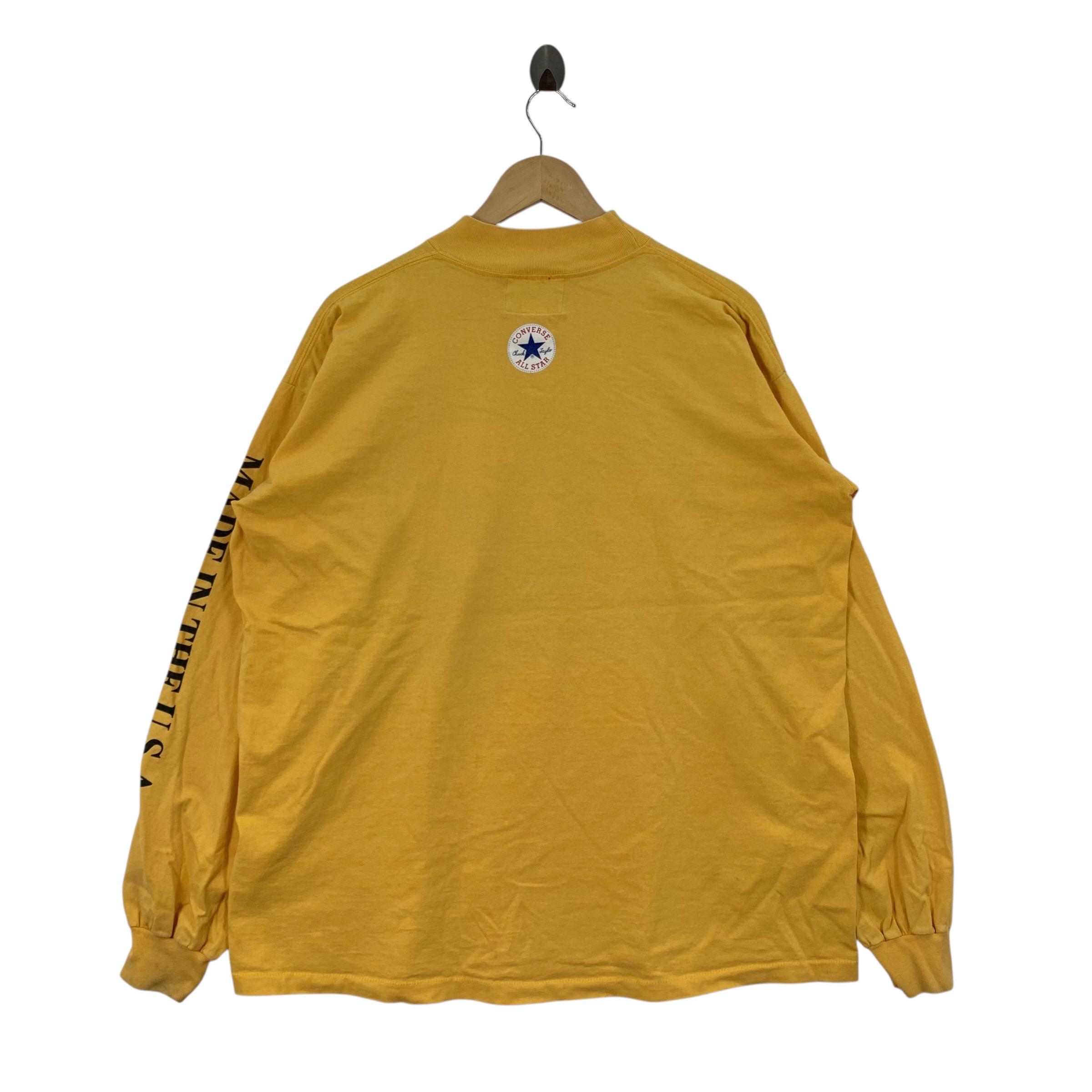 Vintage 90s CONVERSE ALL STAR 1993 Chuck Taylor Usa Long Sleeve