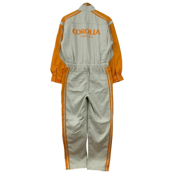 Vintage TOYOTA COROLLA TECNO Overall Mechanic Jacket