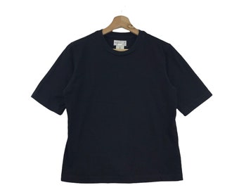 AGNES B. Paris Plain Black T Shirt