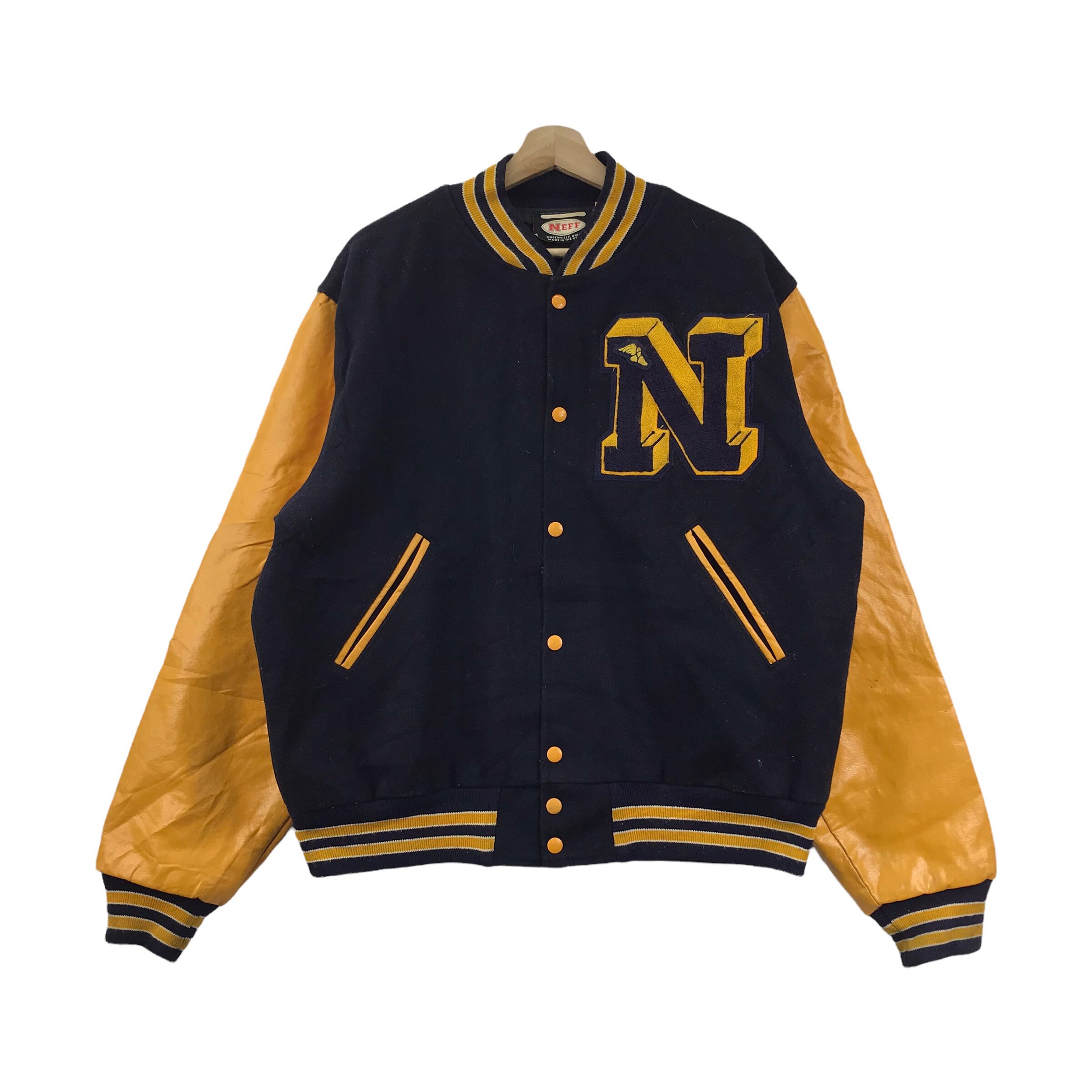 neff letterman jacket