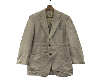 LANVIN PARIS Cream Blazer Coat  Jacket